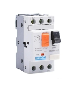 کلید حرارتی هیوندای مدل HMMS-32K رنج ۲۴ تا ۳۲ آمپر مناسب حفاظت موتور سه‌فاز