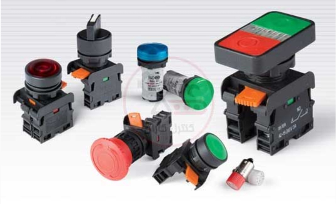 تصویر دستهبندی محصولات رعد الکتریک شامل تجهیزات برق صنعتی و قطعات حفاظتی